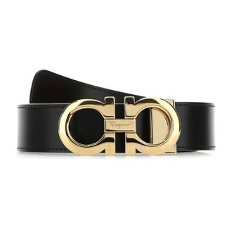 Ferragamo Belts, male, Black, Size: 105 CM Cintura