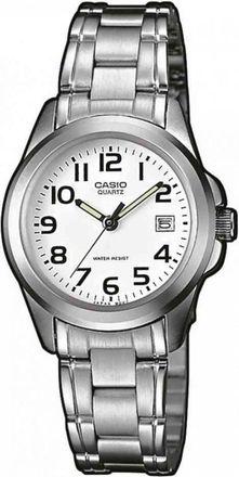 Casio Collection Womens Silver Watch LTP-1259PD-7BEG Stainless Steel (archived) - One Size