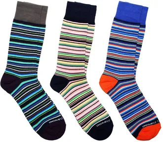 Unsimply Stitched 3-Pack Mens Crew Socks