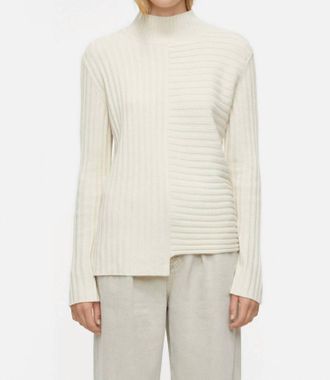 Closed Turtle Neck Pullover In Shetland