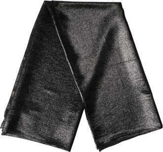 Dolce & Gabbana Zijden Vierkante Omslagdoek Sjaal Foulard - Dames - Zijden sjaals - Zwart - ONE Size - Accessoires