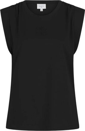 Dante6 Dames, Tops, Zwart, Maat: XS Katoen