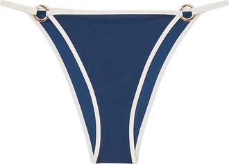 Reiss Bianca Contrast Trim Fixed Swimsuit