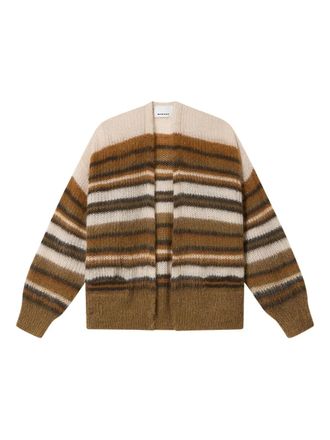 Isabel Marant Danah gestreept vest - Bruin