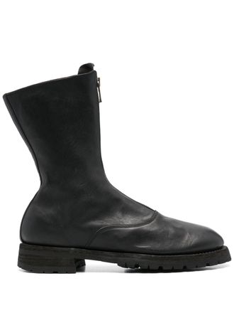 Guidi Front Zip Army Boots By Guidi