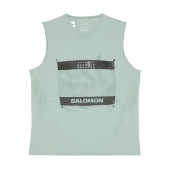 Maison Margiela Dames, Tops, Groen, Maat: S Nylon