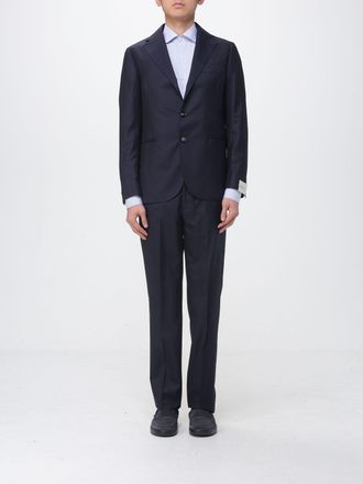 Borrelli Napoli Single-Breasted Virgin Wool Suit