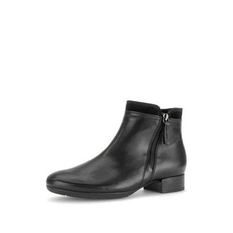 Gabor Enkellaarsjes - Dames - Schoenen - Zwart - Maat: 38 1/2 EU Leer