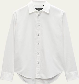 Rag & Bone Mens Tomlin Stretch Dobby Shirt