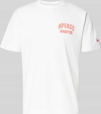 MC2 Saint Barth T-Shirt mit Label-Prints Modell PORTLAND in Weiss, Gr&ouml;&szlig;e XXL