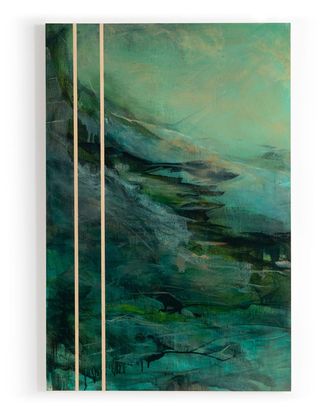 Four Hands Places That Pull I by Print by Lesley Frenz