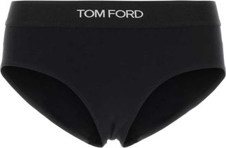 Tom Ford Modal Boy Shorts - Dames - Onderbroek - Zwart - L - Ondergoed