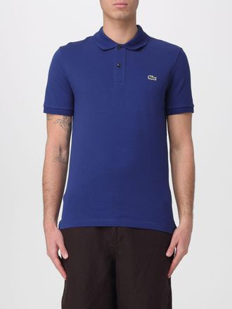 Lacoste Polo Shirt Men color Blue