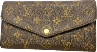 Louis Vuitton Brown Long Wallet (Bi-Fold) (Pre-Owned)