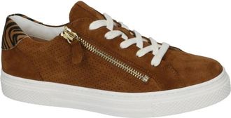 Hassia Bilbao H Sneaker - Dames - Sneakers - Bruin - 36 EU - Leer - Schoenen