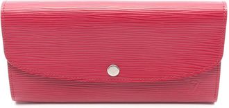 Louis Vuitton Pink Epi Leather Long Wallet (Bi-Fold) (Pre-Owned)