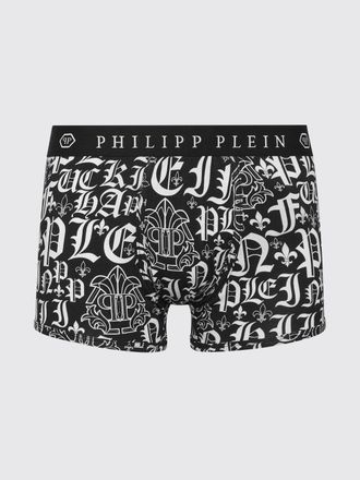 Philipp Plein Boxer in misto cotone stretch stampa lettering