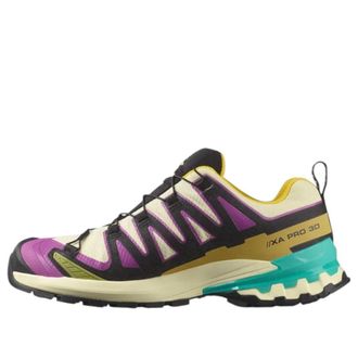 Salomon (WMNS) SALOMON XA Pro 3D V9 Gore-Tex Transparent Yellow Black 478822