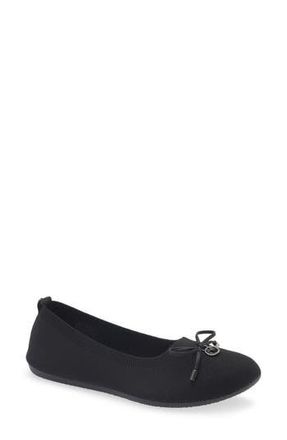 Gloria Vanderbilt Ellery Bow Charm Knit Flat in Black at Nordstrom Rack, Size 7