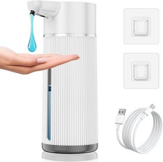 OEM Dispenser Di Sapone Senza Contatto (420 Ml) Per Bagno E Cucina, 4 Livelli Di Dosaggio, Ricaricabile Tramite Usb, Anti-intasamento, Grande Capacit&agrave;, Bi