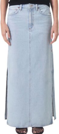 A Gold E Womens Astrid Slice Skirt In Fragment