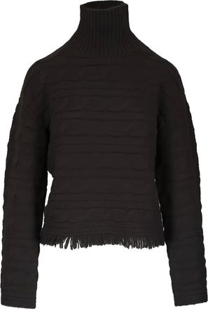 Guest In Residence Maglione con frange - Marrone