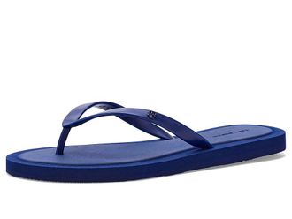 Tory Burch Kira Padded Flip-Flops Womens Sandals Ballpoint Blue : 11 M, Synthetic