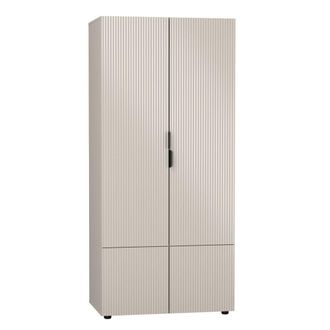 Petits Meubles Armario de 4 puertas tableros de part&iacute;culas cachemira