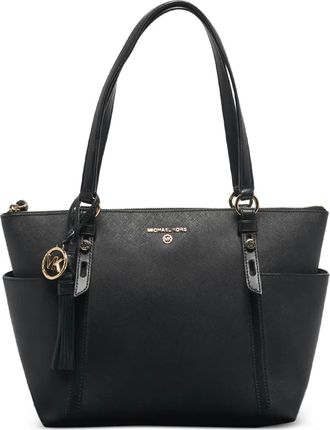 Michael Kors Medium Sullivan leren shopper - Zwart