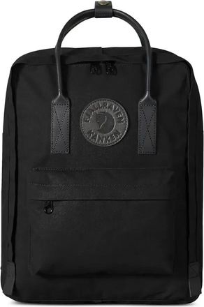 Fj&auml;llr&auml;ven K&aring;nken No. 2 rugzak met handgreep en logo - Zwart