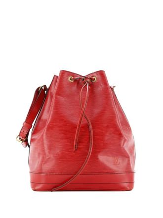 Louis Vuitton Noe Handbag Epi Leather Large bucket bag - Red