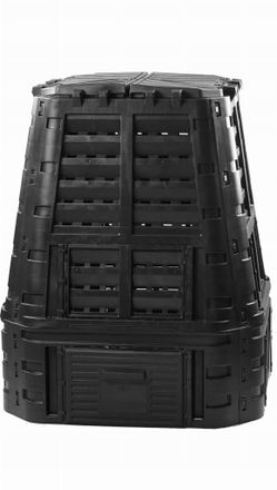 Patrol Compostador De 740 Litros Negro