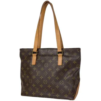 Louis Vuitton Brown Monogram Monogram Shoulder Bag Tote Bag (Pre-Owned)