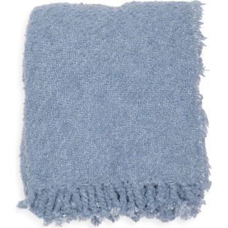 Nordstrom Haven Tassel Throw in Blue Chip at Nordstrom