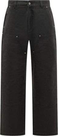 Represent Worker Pants - Heren - Regular Fit Jeans - Zwart - XS - Jeans