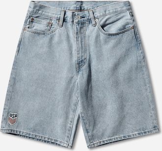 Levi's Men s U.S. Soccer 478 Baggy Shorts Light Wash