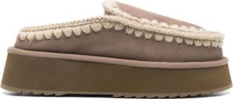 Mou Clog Eskimo Platform - Dames - Slip ons - Grijs - 37 EU - Su&egrave;de - Schoenen