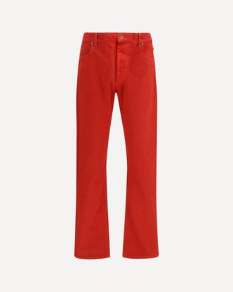 Versace Straight-leg cotton denim Jeans Male 31