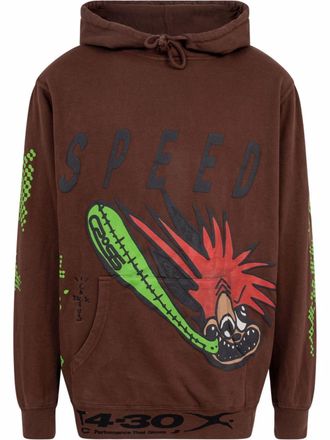 Travis Scott Speed hoodie Cactus Jack - Brown