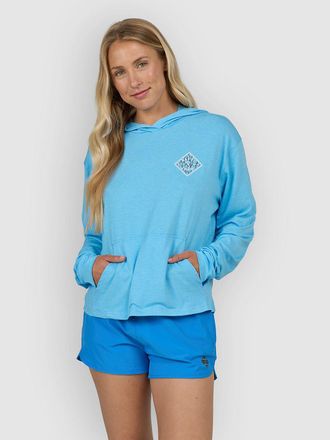 Salty Crew Tippet Fill Tech Hoody Longsleeve Lycra azul
