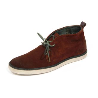 Levi's 222534 Polacchino Suede Shoes - male - Levis - Lace-up Boots - Brown - 6 UK - Shoes