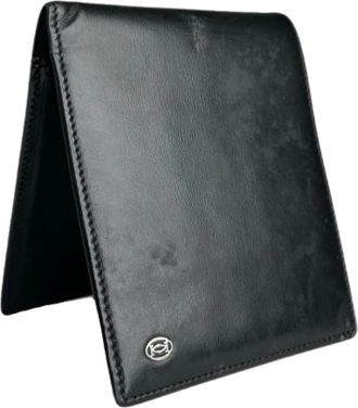 Cartier Pre-owned Wallets, female, Black, Size: ONE SIZE Pre-owned Vintage Leather Wallet