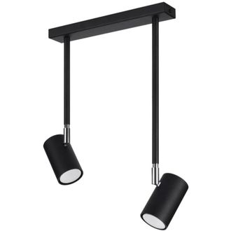 GreenIce Norano 2 black ceiling lamp