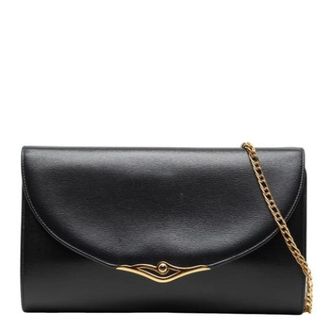 Cartier Tweedehands leren schoudertassen - Dames - Vintage Schoudertas - Zwart - ONE Size - Vintage