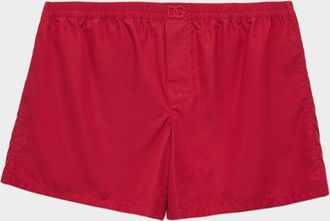 Dolce & Gabbana Men & apos;s Solid Cotton Logo Boxer Shorts