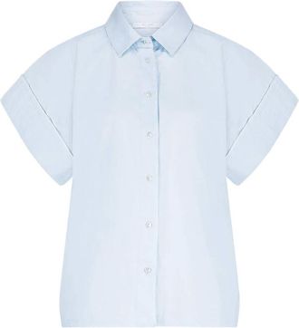 By-Bar Amsterdam Dames, Blouses & Shirts, Blauw, Maat: L