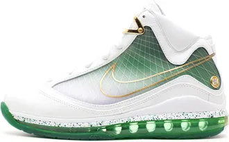 Nike LeBron 7 MTAG Shanghai White Gold yellow gold 375664-173