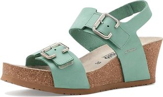 Mephisto Lissandra Womens Wedge Shoes Light Grass : EU 42 (US Womens 12) B - Medium, Synthetic