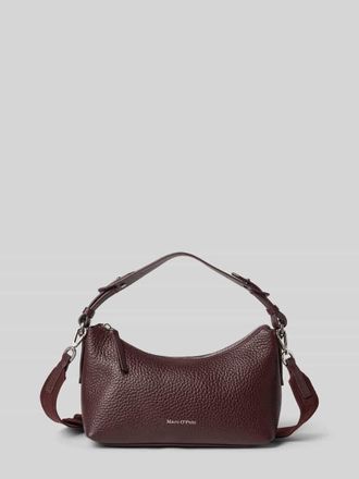 Marc O'Polo Umh&auml;ngetasche aus echtem Rindsleder in Aubergine, Gr&ouml;&szlig;e 1