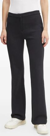 Marc O'Polo concealed-fastening flared trousers - Black